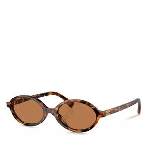 Miu Miu Brown Tortoise Sunglasses